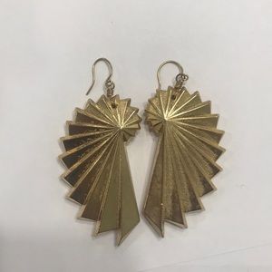 Gold Geo Earrings